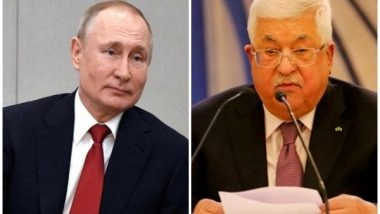 World News | Putin-Abbas Meeting Expected on November 23: Kremlin Spokesman
