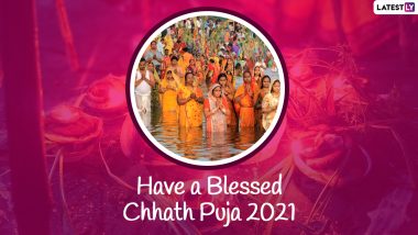 Chhath Puja 2021 Usha Arghya Wishes: Share Chhath Morning Greetings, Lord Surya HD Images, Wallpapers, WhatsApp Stickers, Messages & Telegram Quotes with Your Friends and Family to Celebrate the Festival