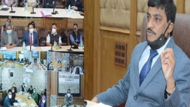 India News | J-K Chief Secretary Asks Admin Officials to Ensure Universal COVID Testing of All Foreign Travellers in View of Omicron Variant