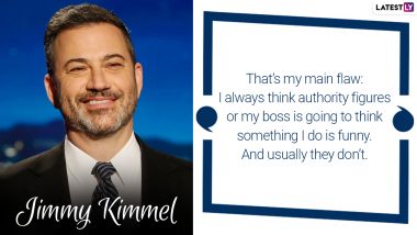 Jimmy Kimmel Birthday Special: 10 Humorous Quotes by the Famous Host That Will Make You Laugh Out Loud!