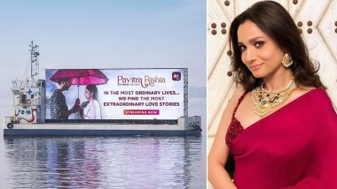 Pavitra Rishta 2.0: Ankita Lokhande Is Moved by ‘Incredible’ Floating Posters of Her ALTBalaji Show Starring Shaheer Sheikh