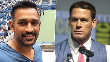 John Cena Shares MS Dhoni's Picture On His Instagram (See Post)