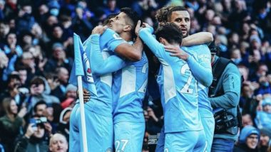 Manchester City Revists Their Previous Goals Against Arsenal Ahead of Their EPL 2021-22 Match Against The Gunners (Watch Video)