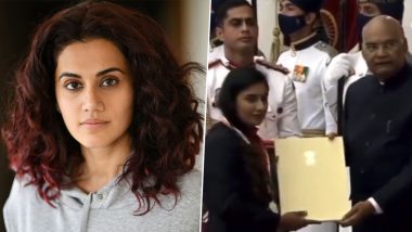 Taapsee Pannu Is All Praises for Mithali Raj As She Receives the Khel Ratna Award, Says the Cricketer Deserves a Series Instead of a Film 