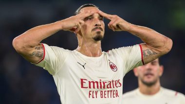 Age 40, Goals 400! Zlatan Ibrahimovic Touches New Milestone as AC Milan Beats Roma in Serie A Tie