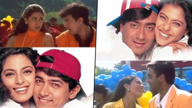 Ishq Clocks 24 Years: Kajol Celebrates Her Film With Ajay Devgn, Aamir Khan and Juhi Chawla; Shares 'Mr Lova Lova' Song