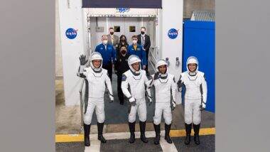 Science News | PIO Raja Chari Led NASA's SpaceX Crew-3 Astronauts Headed to International Space Station