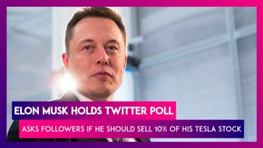 Elon Musk Holds Twitter Poll, Asks Followers If He Should Sell 10% Of His Tesla Stock