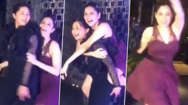 Ankita Lokhande Dances Her Heart Out at Her Bachelorette Party With Bestie Rashami Desai! (Watch Video)