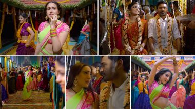 Atrangi Re Song Chaka Chak: Sara Ali Khan Is Here To Win Hearts With Her Fiery Dance Moves In This Peppy Track Crooned By Shreya Ghoshal (Watch Video)