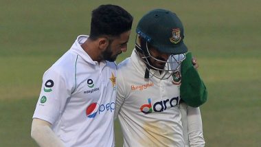 How to Watch PAK vs BAN 1st Test 2021 Day 3 Live Streaming Online: Get Free Live Telecast of Pakistan vs Bangladesh Cricket Score Updates on TV