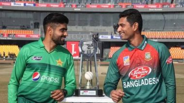 Bangladesh vs Pakistan 1st T20I 2021 Live Streaming Online: Get Free Telecast Details of BAN vs PAK on Gazi TV, PTV Sports With Match Timing in India