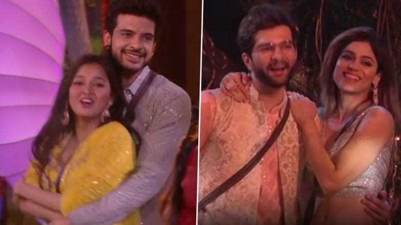 Bigg Boss 15: Shamita Shetty-Raqesh Bapat, Tejasswi Prakash-Karan Kundrra’s Cosy Dance Is Highlight of the Diwali Celebration on the Show! (Watch Video)