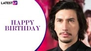 Adam Driver Birthday Special: From Star Wars The Force Awakens to Marriage Story, 5 of the Kylo Ren Actor&rsquo;s Best Films According to IMDb