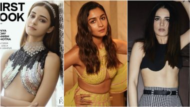 Blousegate! Alia Bhatt, Radhika Madan and Ananya Panday Raise Hotness Quotient With Fashion’s Newest Risque IT Piece