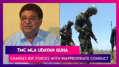 TMC MLA Udayan Guha Charges BSF Forces With Inappropriate Conduct, Ruckus In West Bengal Assembly Over His Statement