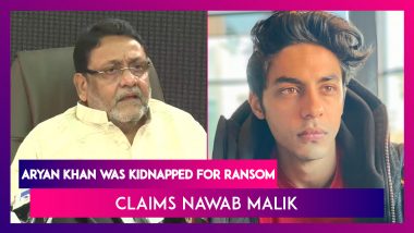 Aryan Khan Drugs-On-Cruise Ship Case: Nawab Malik Lays Fresh Charges, Says Case A 'Kidnap Attempt'