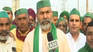 India News | Samyukt Kisan Morcha to Hold Scheduled Programmes Till Nov 29 Despite Repeal of Farm Laws: BKU Leader Tikait