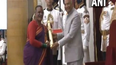 India News | Transgender Folk Dancer Matha B Manjamma Jogati Receives Padma Shri Award