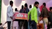 India News | 2022 UP Polls: Samajwadi Party Workers Create Ruckus on Stage in Pratapgarh