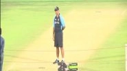 Sports News | Ind Vs NZ: Dravid Oversees First Practice Session as Rohit and Co Prepare for Series Opener