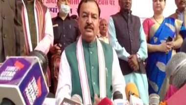 India News | KP Maurya Slams Akhilesh Yadav, Says SP Chief Should Change His Name to Akhilesh Ali Jinnah