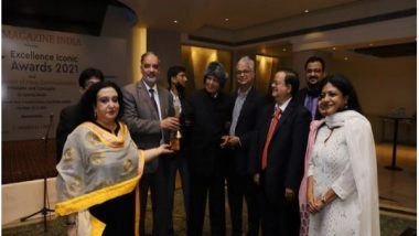 Business News | Eminent Lawyer & Educationist D.C. Singhania Awarded Time Magazine India Life Time Achievement Award 2021
