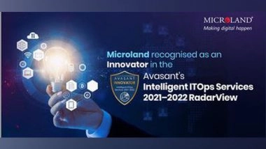 Business News | Microland Recognised as an Innovator in Avasant's Intelligent ITOps Services 2021-2022 RadarView