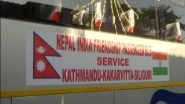 World News | India-Nepal Friendship Bus Service Resumes