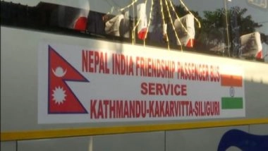 World News | India-Nepal Friendship Bus Service Resumes