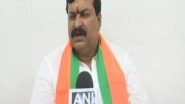 India News | People's Verdict in BJP's Favour, Says Party's National Co-incharge Amid Counting of Votes for Telangana By-polls
