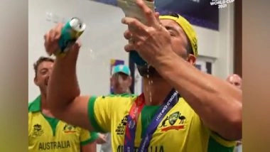 Sports News | Wade, Stoinis Drink from Wicket-keeper's Shoe as Aussies Celebrate Maiden T20 WC Title Win