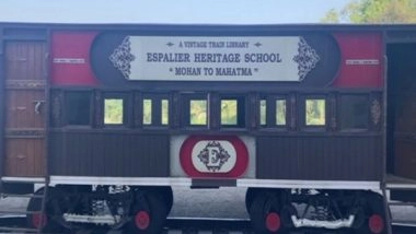 India News | Maharashtra: Nashik School Offers Train Library, Outdoor Classes to Induce Special Learning in Children