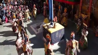 India News | Two-day Monastic Festival 'Thiksey Gustor' Concludes in Leh