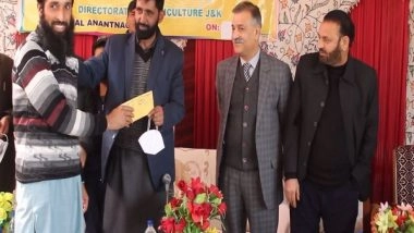 India News | J-K Govt Starts Scheme to Provide Production Based Incentives to Cocoon Farmers in South Kashmir