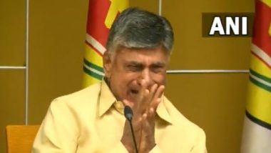 N Chandrababu Naidu Breaks Down, Says YSRCP Personally Targeting Families of TDP Members (Watch Video)