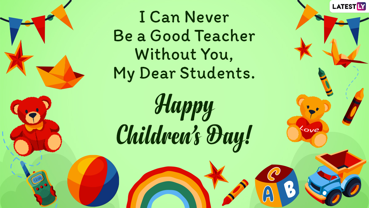 Children's Day 2021 Wishes From Teachers: WhatsApp Messages ...