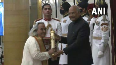 Padma Awards 2021: Classical Singer Pandit Chhannulal Mishra Conferred with Padma Vibhushan