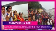 Chhath Puja 2021: Dates, Significance, Rituals Of The Four-Day Festival
