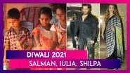 Diwali 2021: Shilpa Shetty Wishes Fans With A Beautiful Picture; Salman Khan, Aayush Sharma & Others Attend Ramesh Taurani&rsquo;s Deepawali Bash