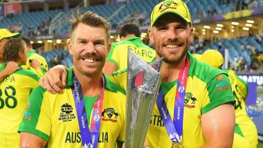 David Warner Wishes Aaron Finch on His Birthday, See What the Australian Batsman Wrote for His Opening Partner (Check Post)