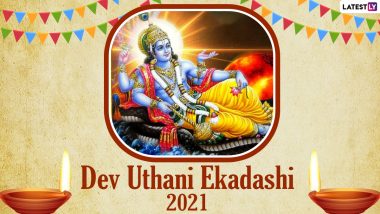 Dev Uthani Ekadashi 2021 Wishes: Send Kartiki Ekadashi Hindi Messages, WhatsApp Status, Images and HD Wallpapers for Prabodhini Ekadashi celebrations