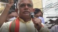 India News | Fraudulent State Govt: BJP's Dilip Ghosh Hits out at West Bengal Govt for Not Reducing VAT on Petrol, Diesel