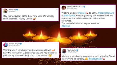 Happy Diwali 2021: Virat Kohli, Gautam Gambhir and Other Members of the Sports Fraternity Wish Fans on This Special Day (Check Post)