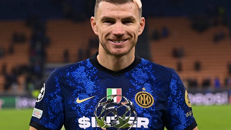 Edin Dzeko's Brace Leads Inter Milan to 2-0 Win Against FC Shakhtar Donetsk in UCL 2021-22