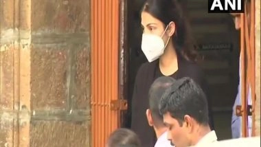 India News | Mumbai: NDPS Court Allows Defreezing of Rhea Chakraborty's Bank Account, Releases Gadgets