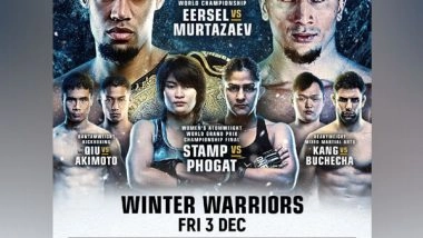 Sports News | ONE Championship Announces Full Card for December 3; Ritu Phogat to Face Stamp Fairtex in Co-main Event