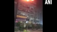 India News | Delhi: Fire Breaks out in Building Near Karkarduma Metro Station, No Casualties Reported