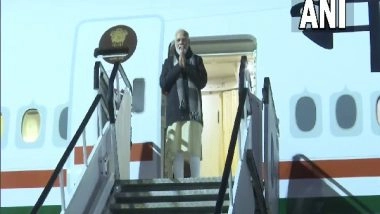 World News | PM Modi Arrives in Glasgow to Participate in COP26 Summit on Climate Change