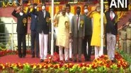 India News | Basavaraj Bommai Attends Karnataka Formation Day Celebrations in Bengaluru